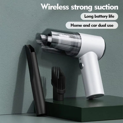 Compact Car Vacuum for Efficient Cleaning