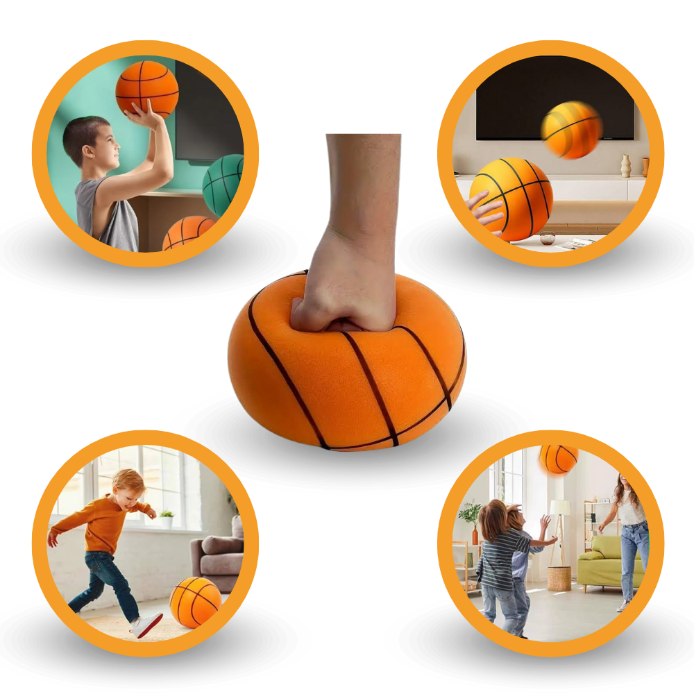 Colorful Fun Quiet Basketball