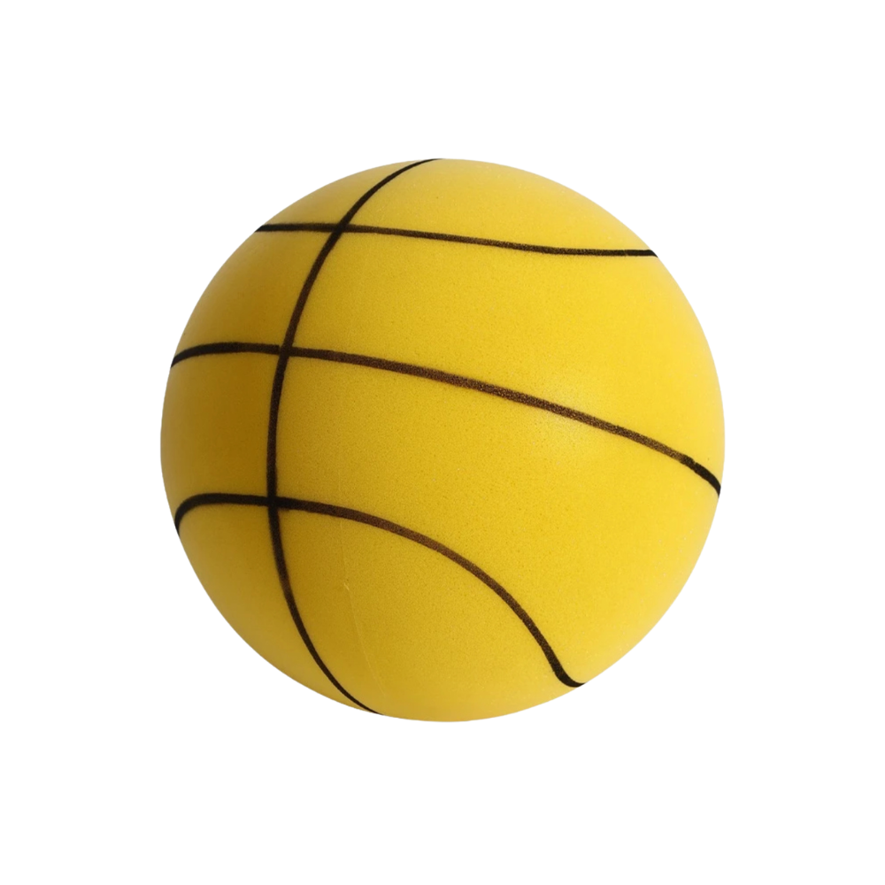 Colorful Fun Quiet Basketball – Yellow