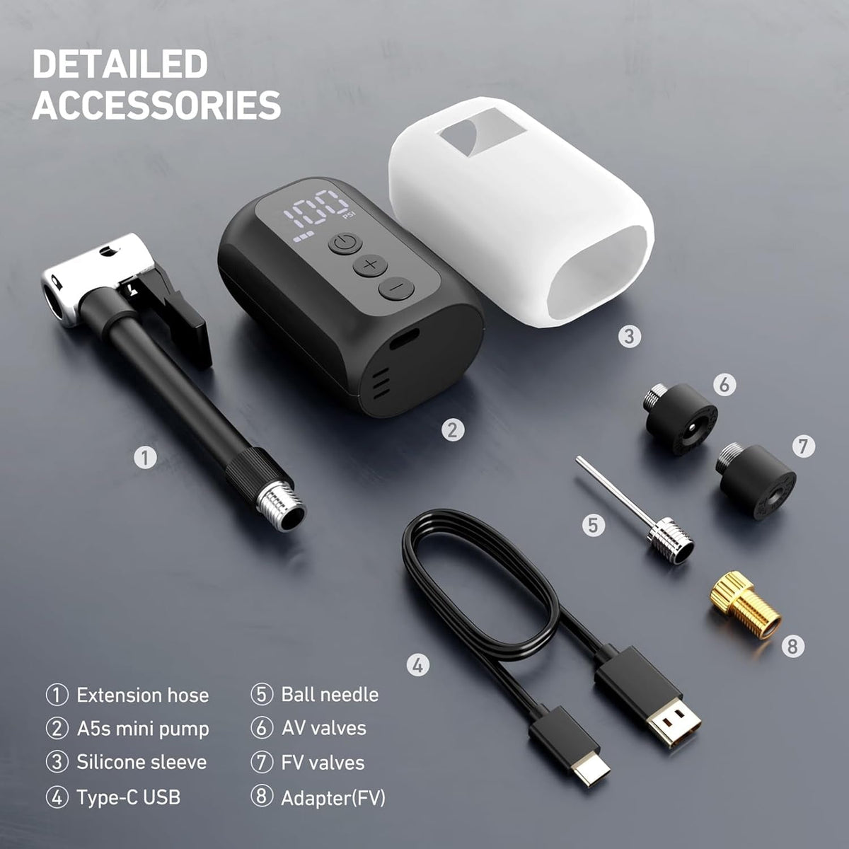 Electric Bicycle Air Pump