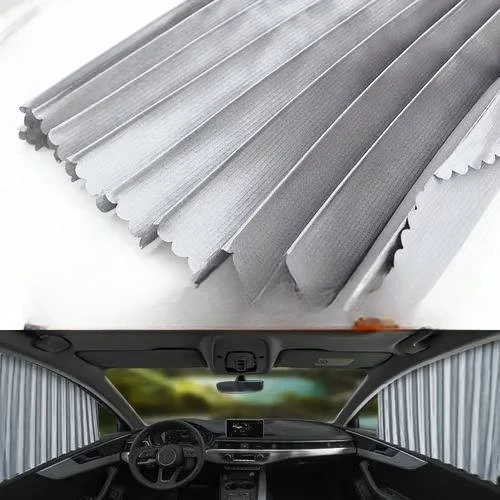Automobile Window Sun Shades – Silver