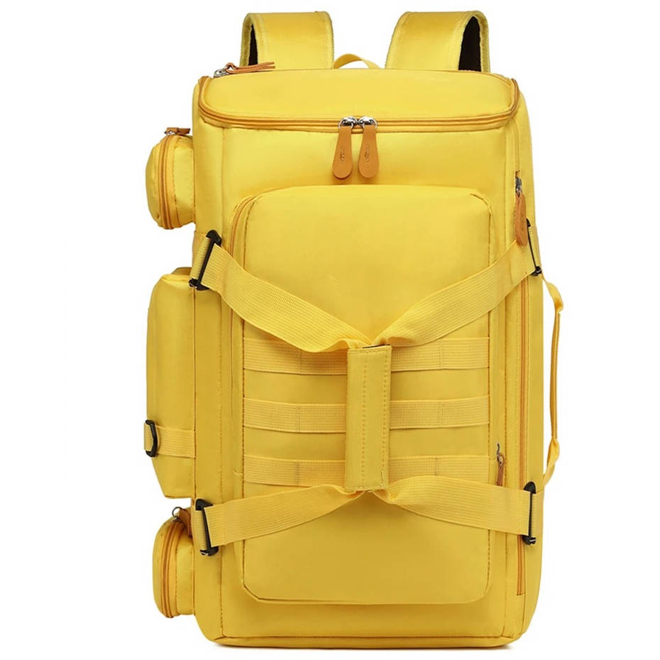 Ultimate Travel Laptop Backpack for Organized Adventures – Yellow