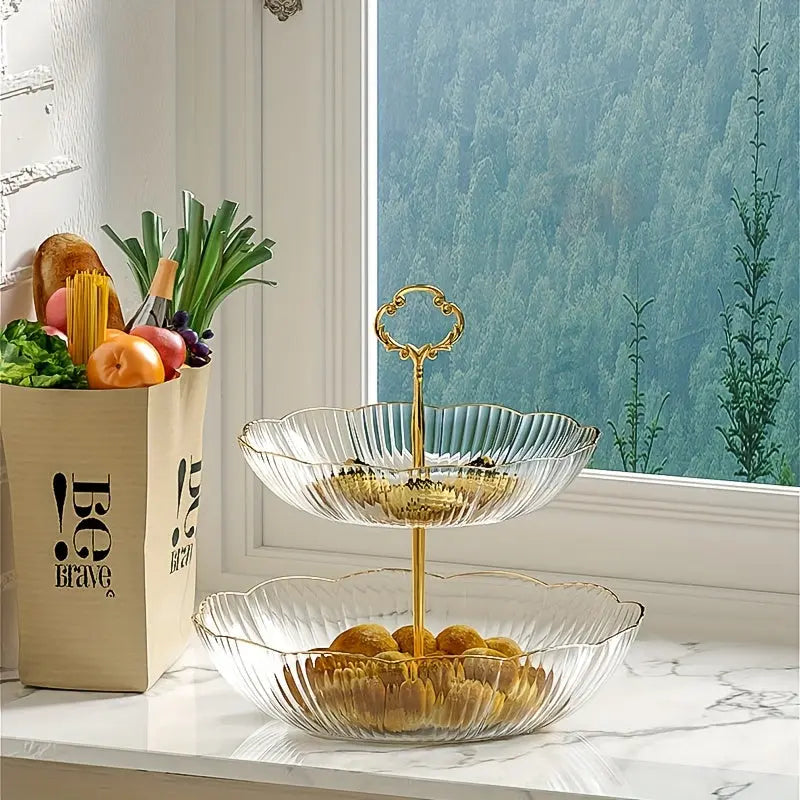 Elegant Fruit Organizer - EasyStack Storage Solution