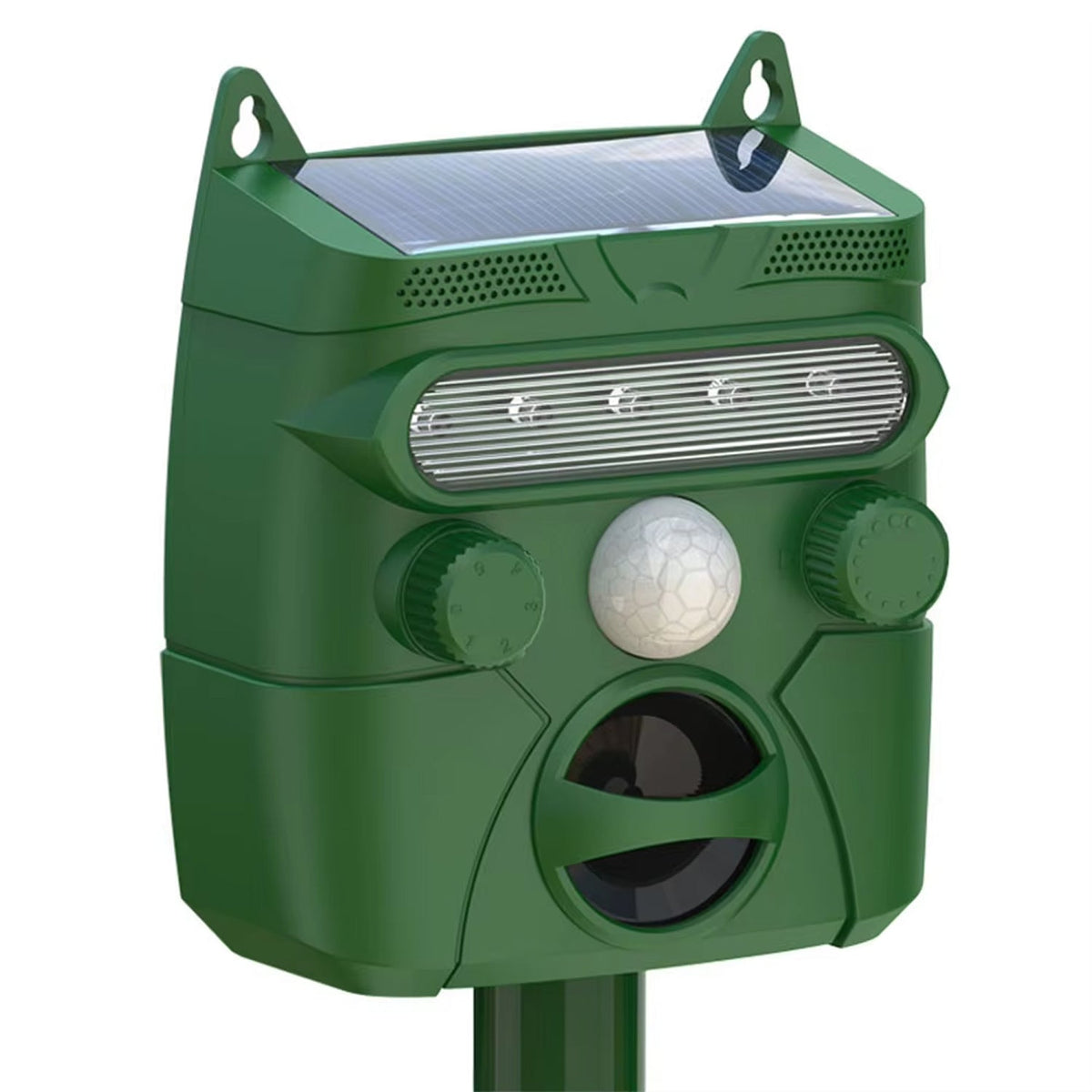 Solar Ultrasonic Animal Repellent for Garden Use