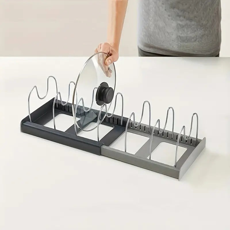 Compact Kitchen Pot and Pan Storage Solution – 7 Separators