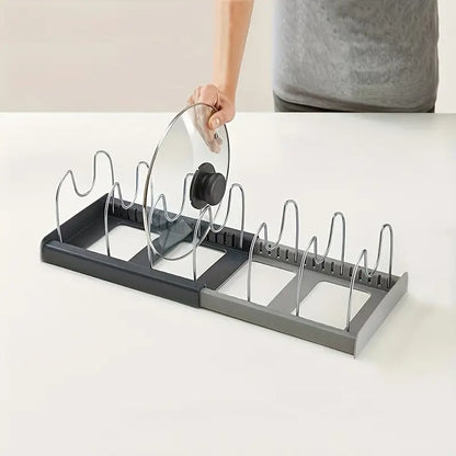 Compact Kitchen Pot and Pan Storage Solution – 7 Separators