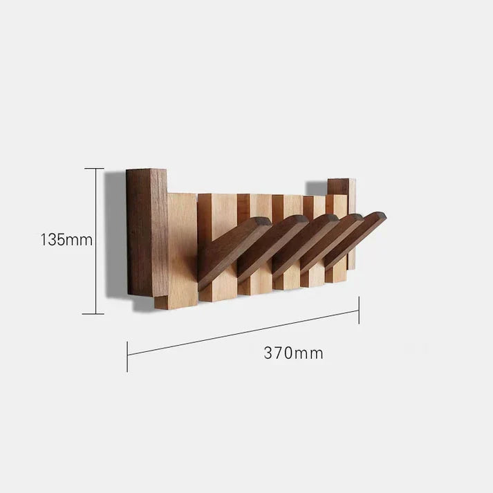 Stylish Wooden Coat Rack for Piano Hangers – Clothing Storage