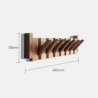 Stylish Wooden Coat Rack for Piano Hangers – Clothing Storage