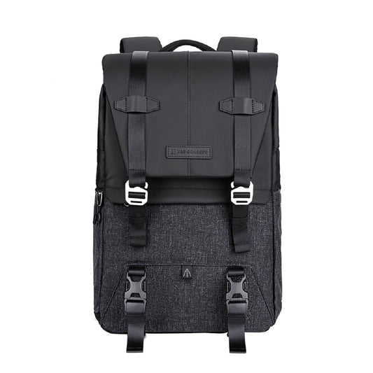 Outdoor Photography Backpack with Rain Cover for Travel – Grey