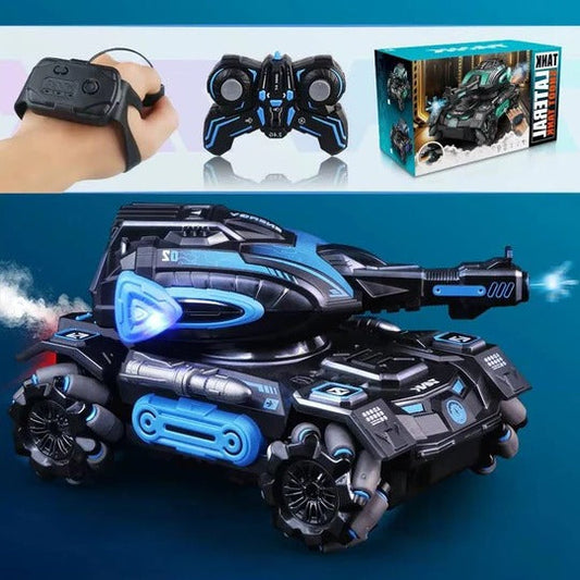 Remote Control Tank Vehicle for Children – Blue