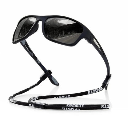 Polarized Sunglasses for Outdoor Sports Activities – Black