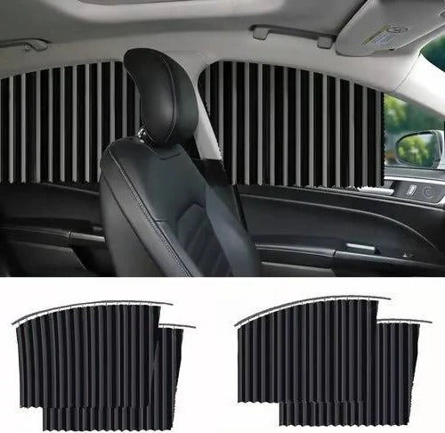 Automobile Window Sun Shades – Black