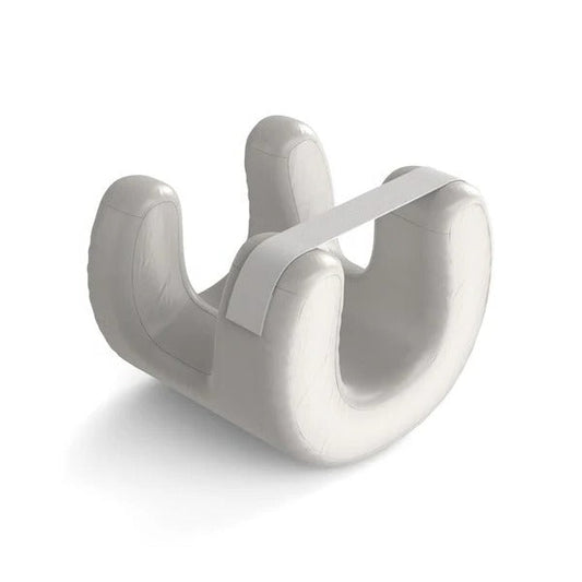 Face Pillow with Memory Foam for Comfort and Support – White