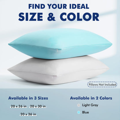 Dual-Sided Cooling Pillowcase - Breathable & Lightweight for Hot Sleepers