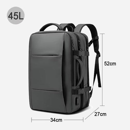 Spacious Laptop Carrier Backpack – Grey