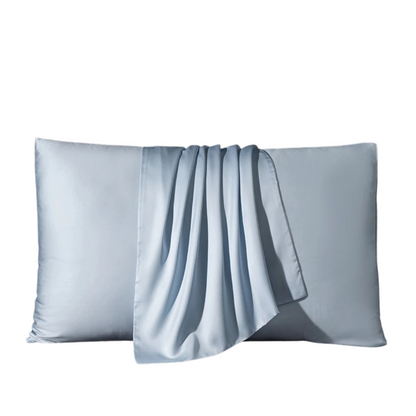 Silk Pillowcase Made from Mulberry for Hair and Skin Care – LIght Blue