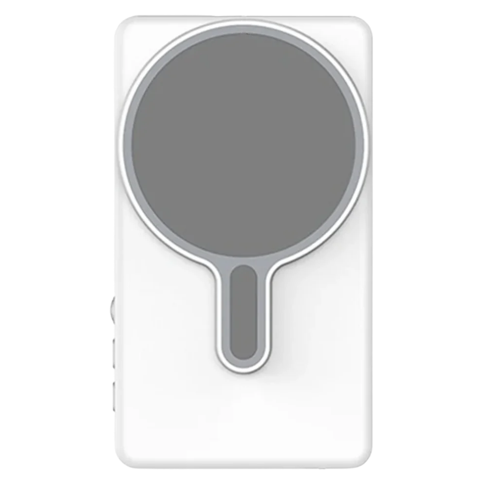Wireless Magnetic Selfie Display for Effortless Filming – White