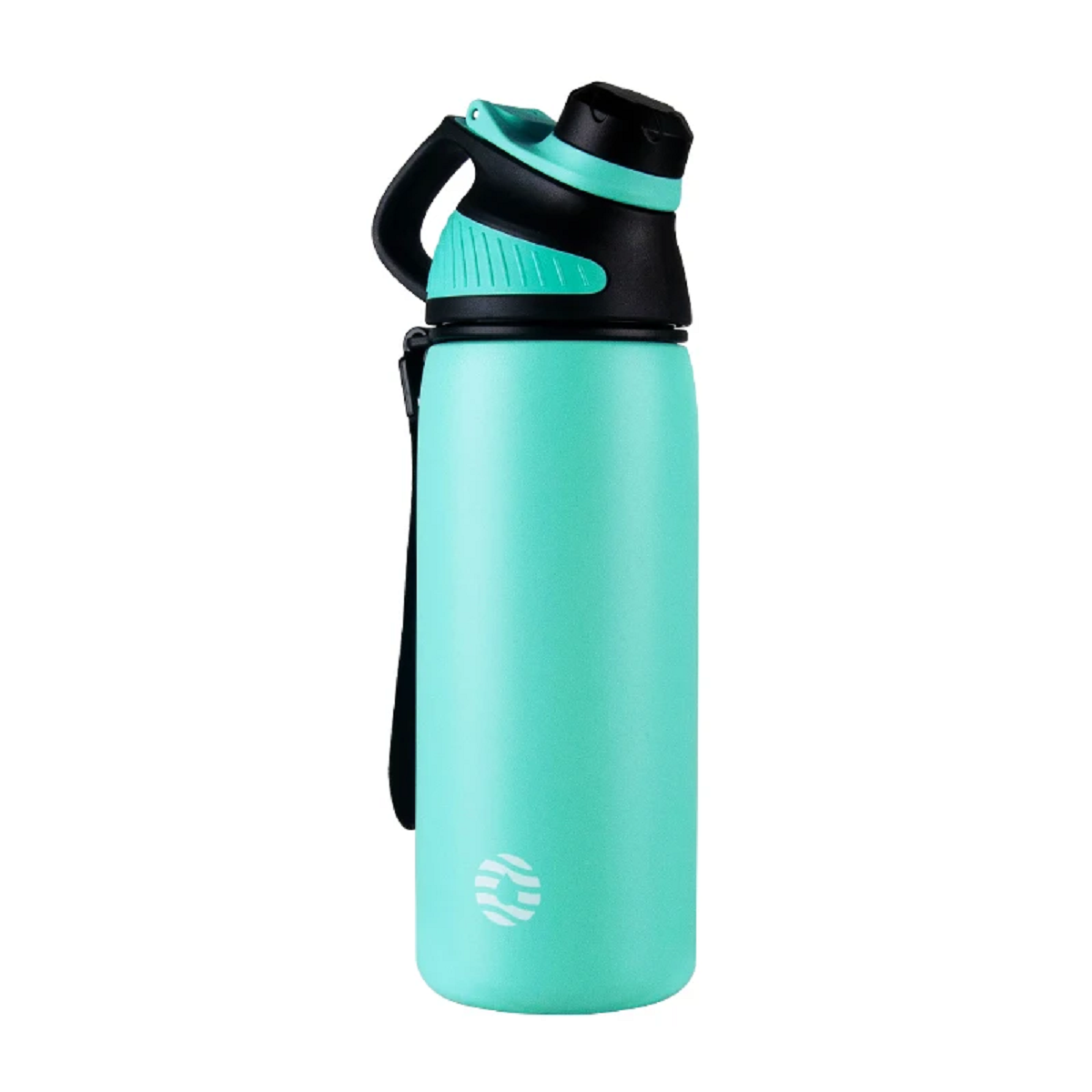 Stainless Steel Water Bottle with Magnetic Closure – Mint Green