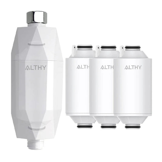 Water Filter for Shower Head - Reduces Chlorine and Softens Hard Water