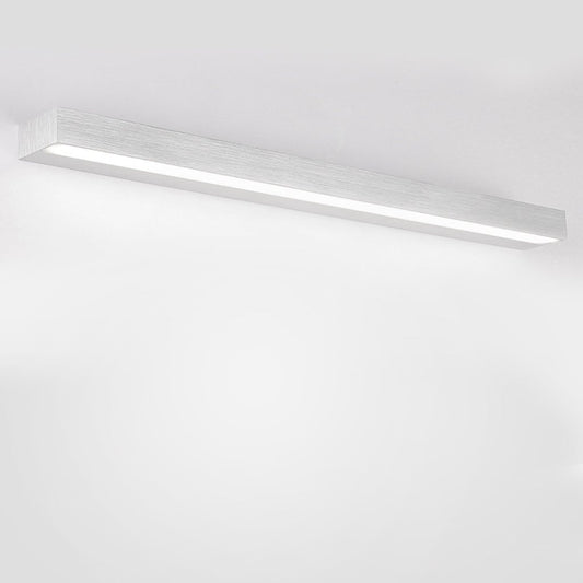 Rectangle LED Vanity Light for Bathroom – 20"/24"/28" with Downlight