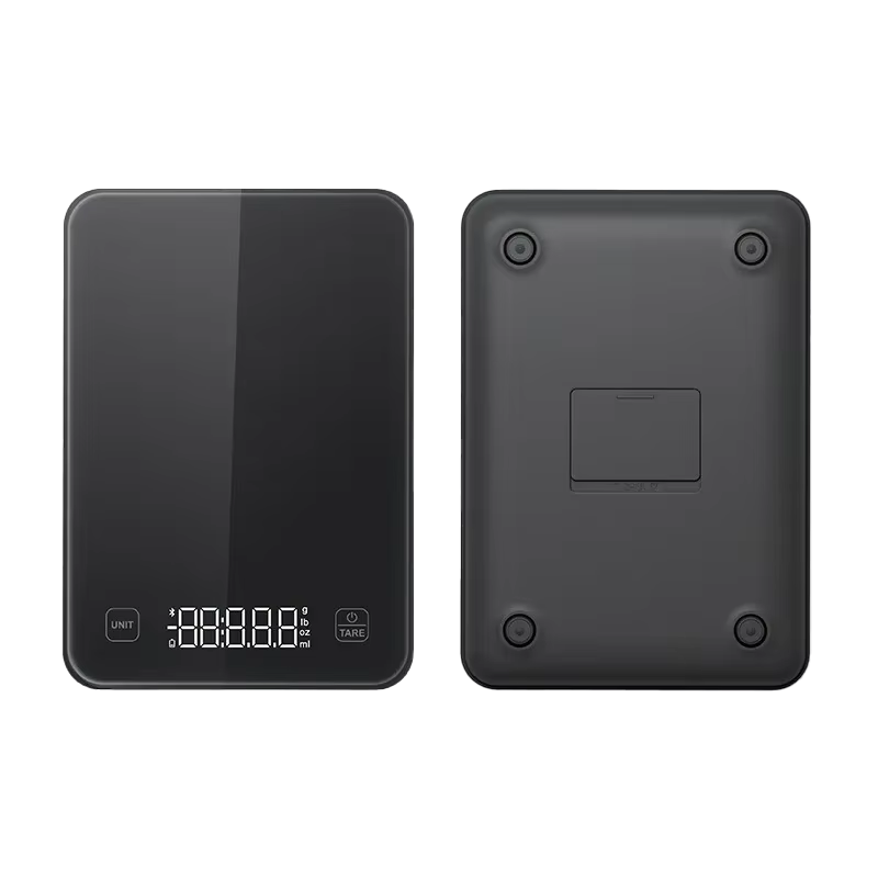 Smart Kitchen Scale for Nutritional Measurement and Macro Tracking – Black