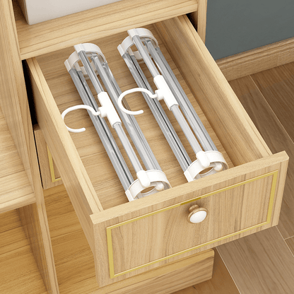 Multi-Hangers for Stylish Wardrobe Organization – White