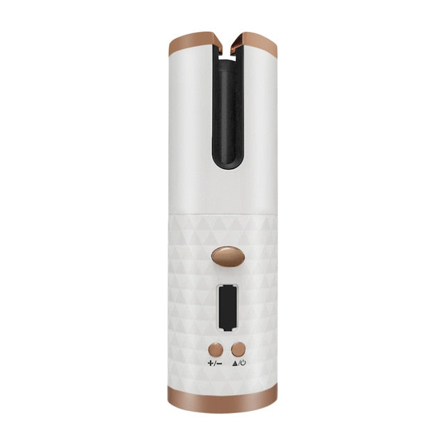 S Hair Curler - Perfect hair in seconds – White