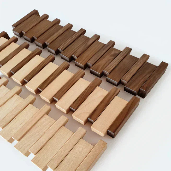 Stylish Wooden Coat Rack for Piano Hangers – Clothing Storage