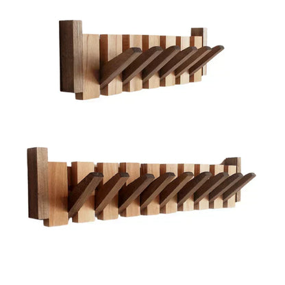 Stylish Wooden Coat Rack for Piano Hangers – Clothing Storage