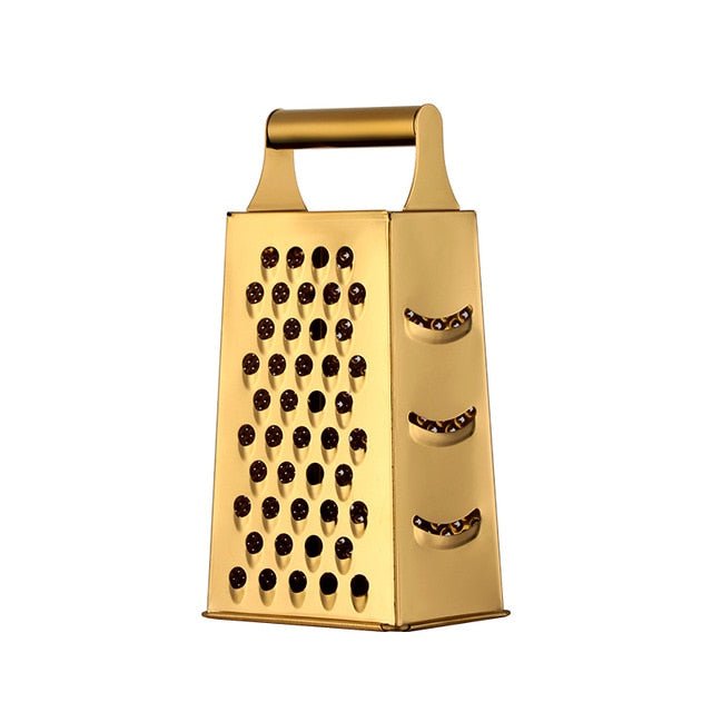 Handheld Grater Made of Stainless Steel – Gold