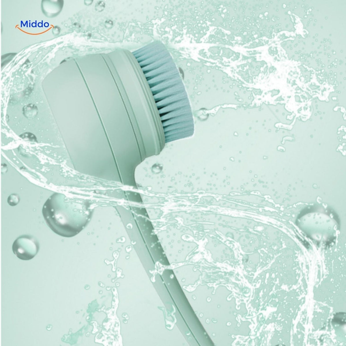 Electric Back Scrubber | Effortless Cleaning Tool for Hard-to-Reach Areas – Green