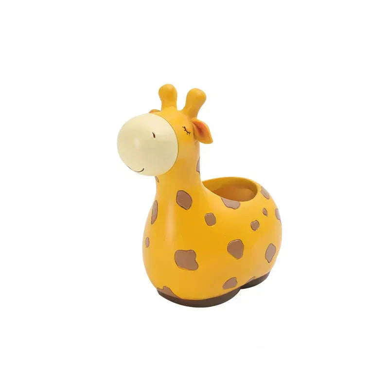Collection of Playful Animal-Themed Planters