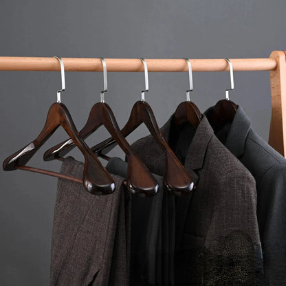 Wooden Hangers for Elegant Wardrobe Organization