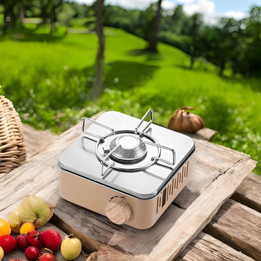 2800W Gas Stove for Camping - High-Power Portable Cooker – Champaign pink