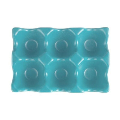 Egg Holder in Pastel Ceramic Design – Blue