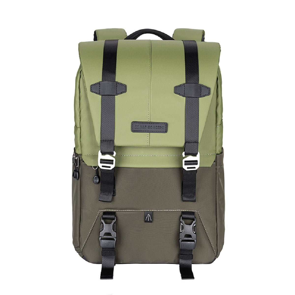 Outdoor Photography Backpack with Rain Cover for Travel – Green