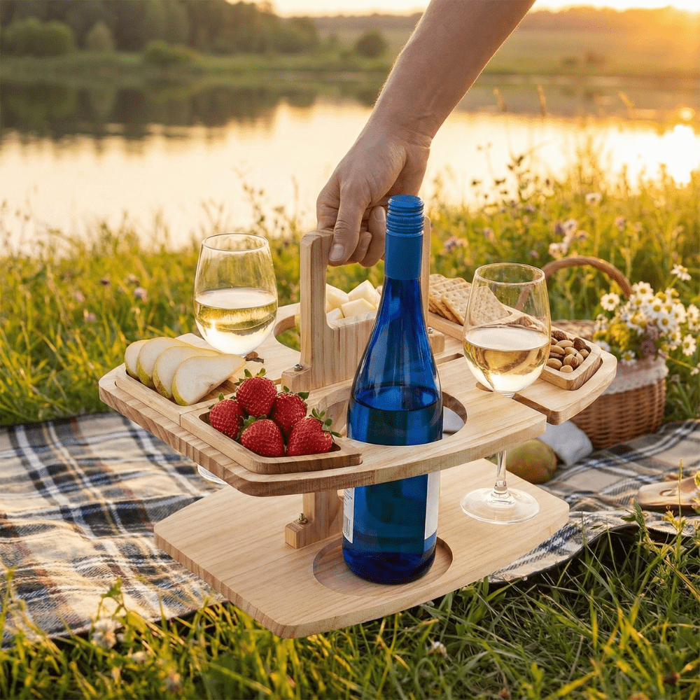 Outdoor Dining Table Made of Wood