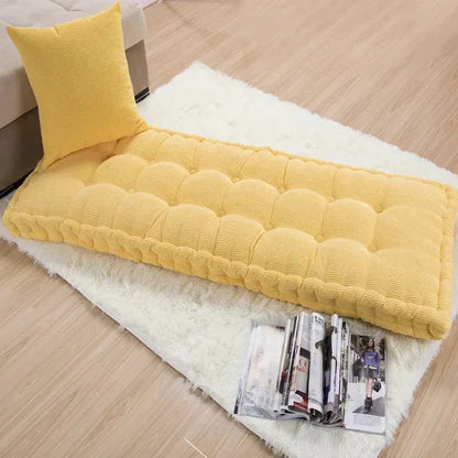 Thick Seat Pad for Rectangular Bench Cushion – Yellow