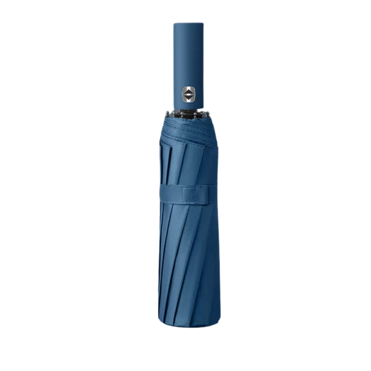 Automatic Collapsible Umbrella with Integrated Lighting – Tibetan Blue