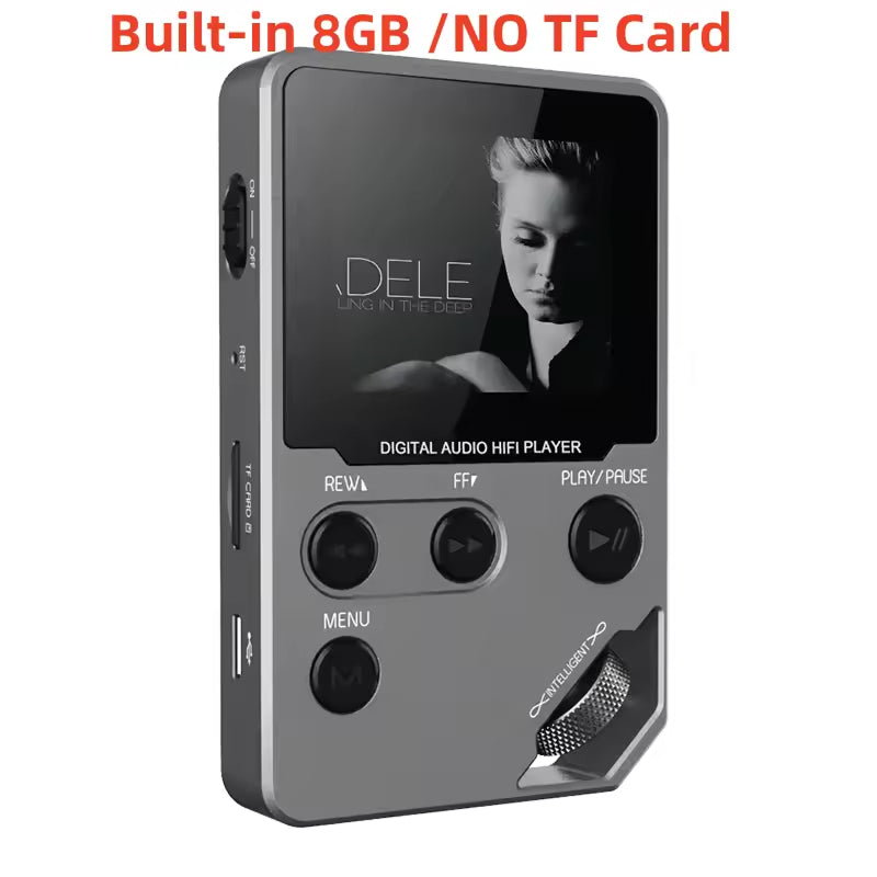 Basic MP3 Music Player – 8GB No TF Card