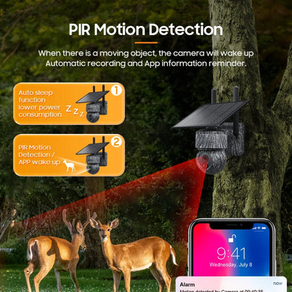 4G Solar Outdoor Wildlife and Security Camera