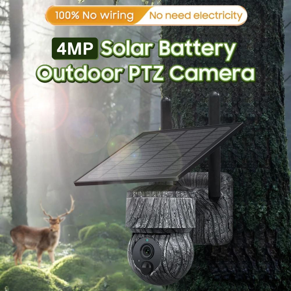 4G Solar Outdoor Wildlife and Security Camera