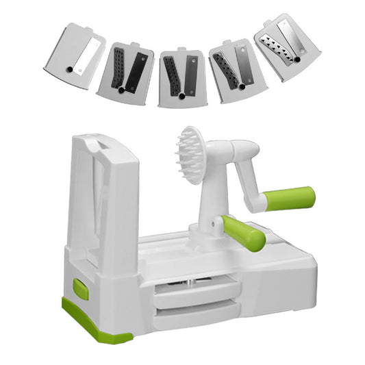 Spiral Vegetable Slicer for Making Pasta and Spaghetti – Ivory
