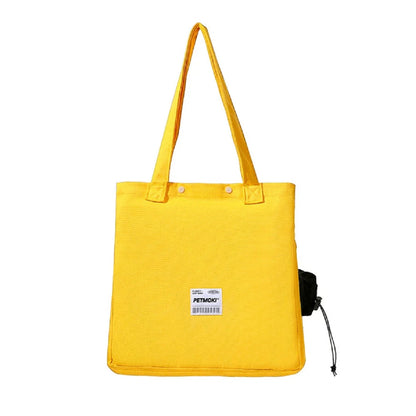 Cat and Dog Carrier with Walk Design – Breathable Portable Bag – Yellow