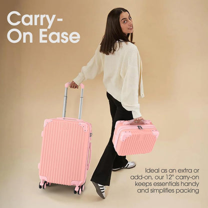 Durable 28" Travel Suitcase with Smooth-Gliding Wheels & Security Lock